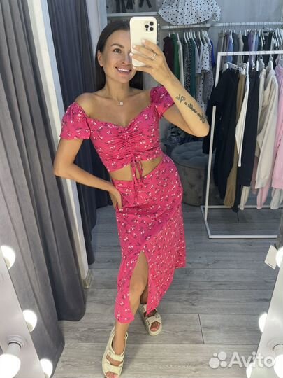 Костюм новый юбка + топ