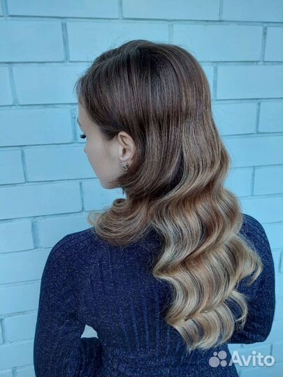 Прическа, укладка, локоны, косички