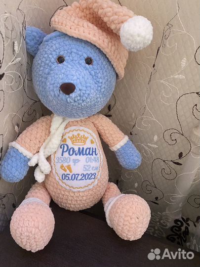 Вязаные игрушки ручной работы