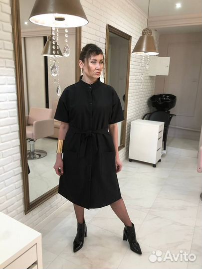 Профессиональное Платье бьюти мастера рабочее