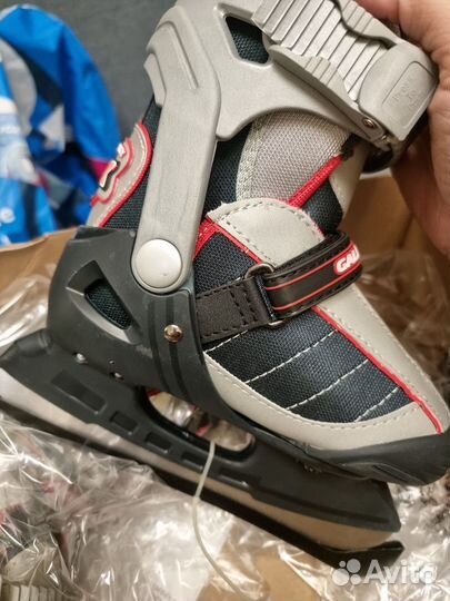 Коньки раздвижные новые galaxy boy 28-31