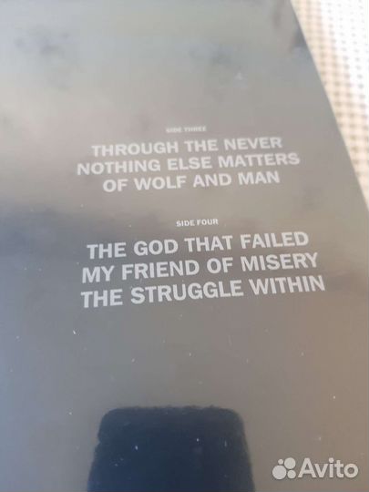 Metallica black album (2LP)