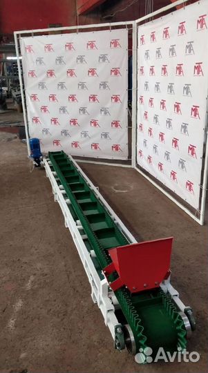 Ленточный конвейер для соли, керамзита, стружки