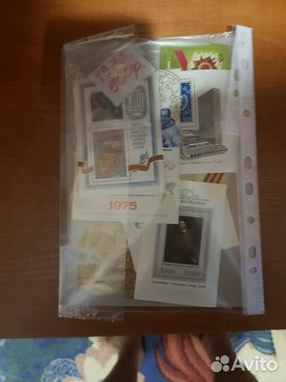 Почтовые марки чистые СССР 1975