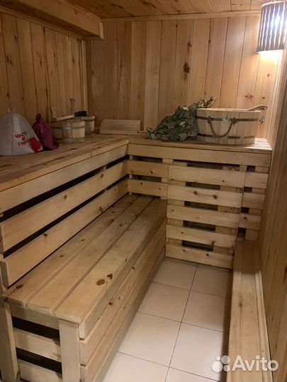 Аренда бани с бассейном