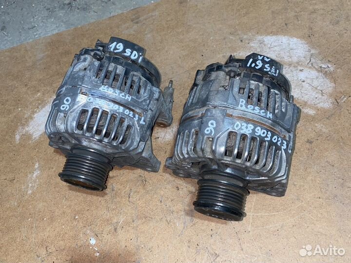 Генератор 90А 038903023L 1.9d Volksvagen