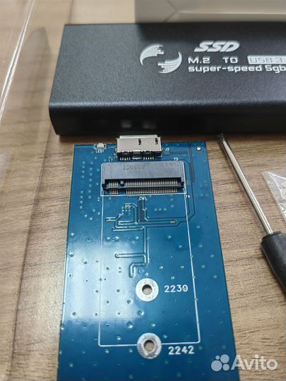 Внешний бокс для ssd m.2 USB 3.0