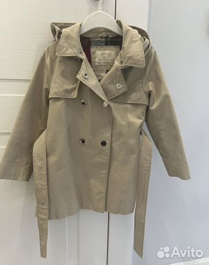 Тренч zara для девочки 104