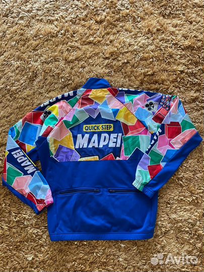 Вело куртка Mapei Santini 2002 р. XL