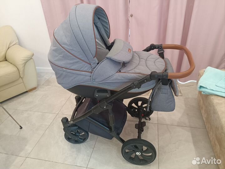 Коляска люлька для новорожденных бу