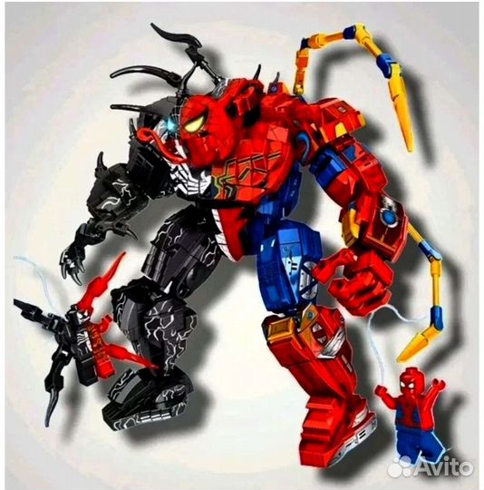 Конструктор Веном-Человек паук 816 деталей