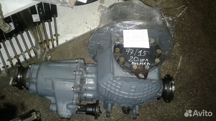 Редуктор среднего моста камаз 65115 47зуб