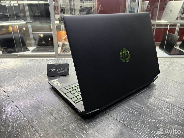 Новый игровой HP Pavilion 15 R5/8Gb/512GB/RTX3050