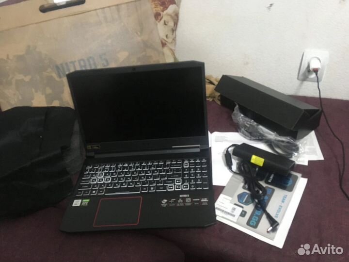 Игровой ноутбук acer nitro 5 AN515-55 707X