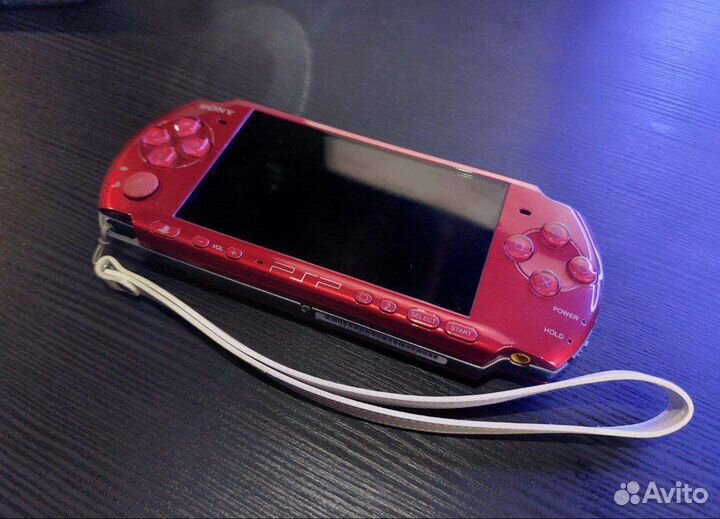 Sony psp 3008 прошитая 8gb красная