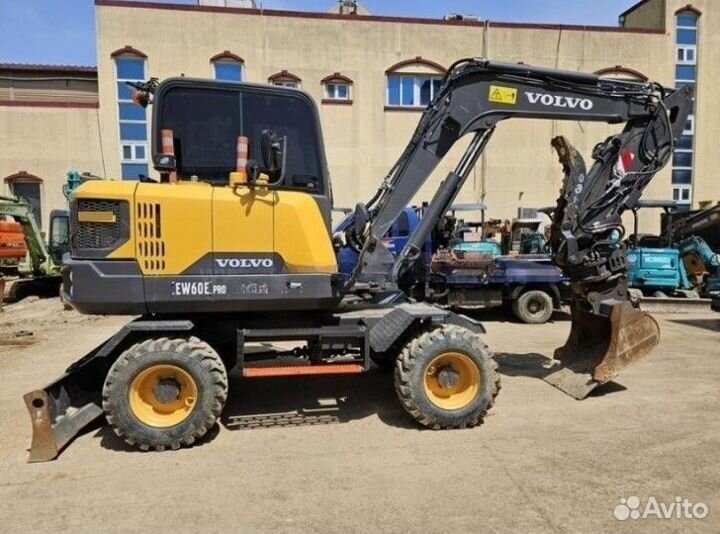 Мини-экскаватор Volvo EW 60C, 2023