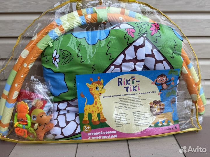 Развивающий коврик детский новый