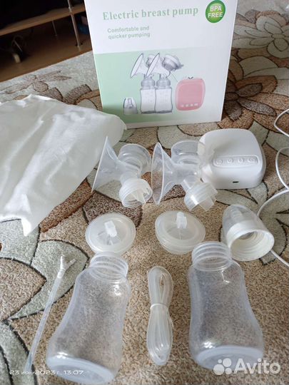 Молокоотсос электрический двойной