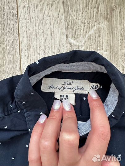 Рубашки детские H&M, Next. и другие фирмы