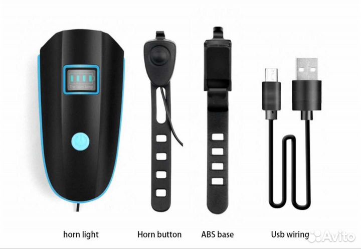 Фонарь+звонок для велосипеда или электросамоката