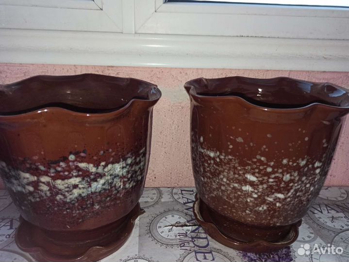 Керамические горшки