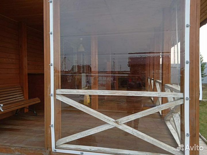 Мягкие окна пвх для беседок