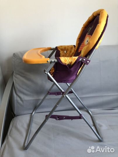 Стульчик для кормления кукольный