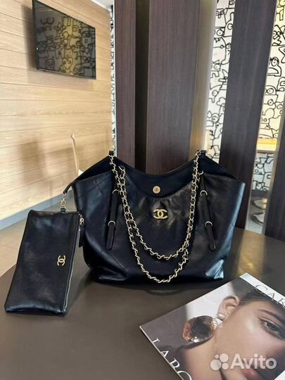 Сумка натуральная кожа chanel