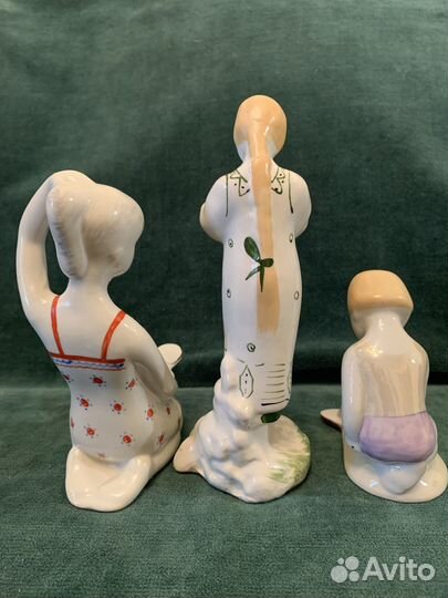 Фарфоровые статуэтки Сысерть периода СССР