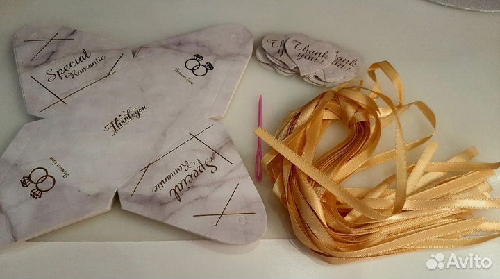 Бонбоньерки на свадьбу для гостей 19 шт