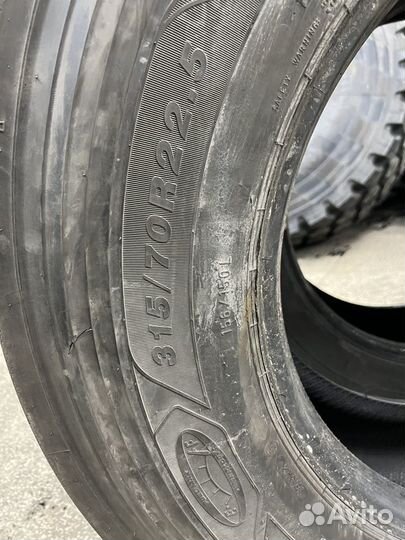 Грызовые шины 315/70R22,5 с пробегом