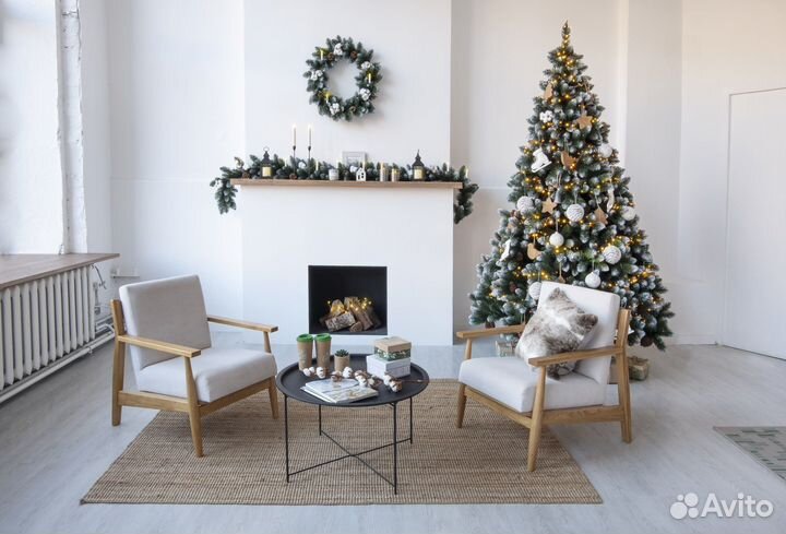 Аренда фотостудии с новогодним декором