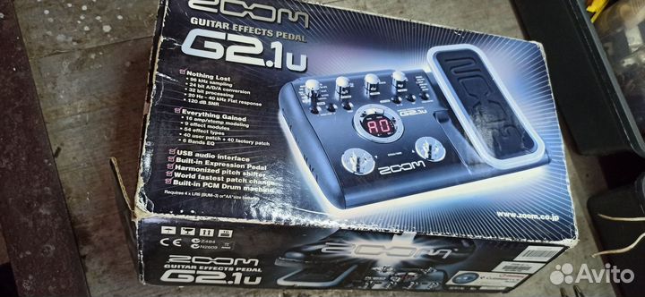 Гитарный процессор Zoom G2.1u