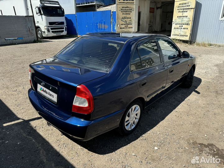 Hyundai Accent 1.5 AT, 2008, 280 000 км