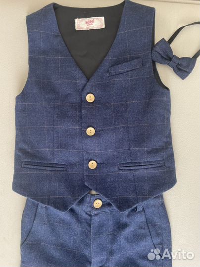 Нарядный Костюм с бабочкой для мальчика