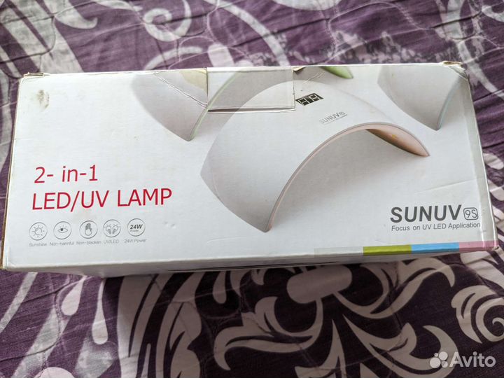 Лампа для ногтей sunuv 9s