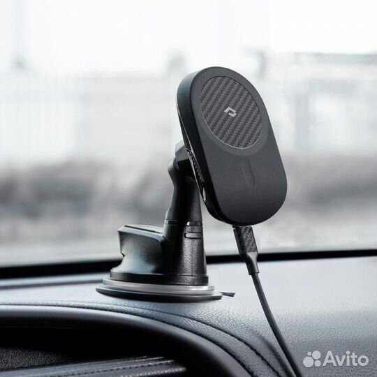 Держатель Pitaka MagEZ Car Mount Pro MagSafe Qi