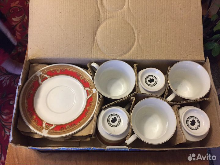 Сервиз Чашки с блюдцем (на 6 персон)