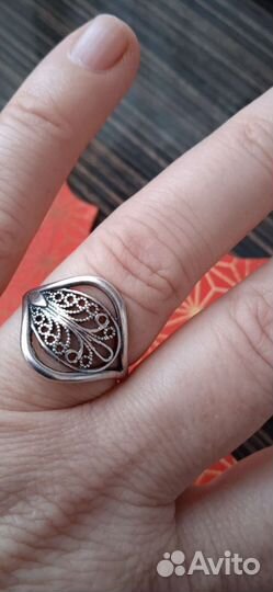 Серебряное колечко