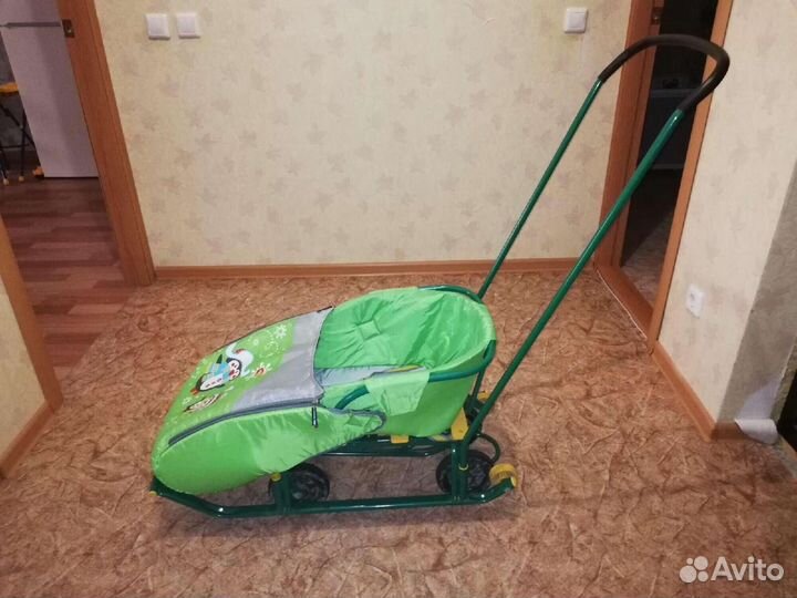 Коляска санки