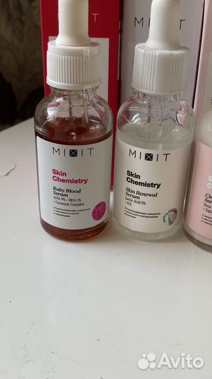 Сыворотки mixit skin chemistry