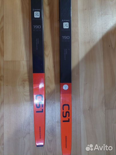 Лыжи беговые Atomic Pro с креплениями