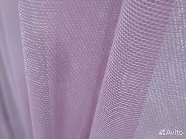 Тюль сетка новая 650см