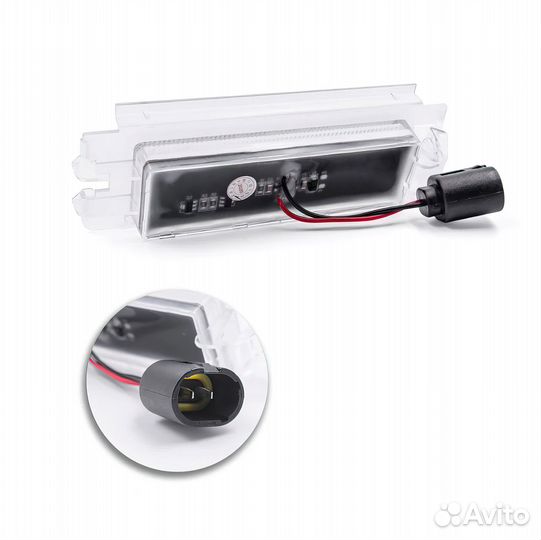 Подсветка номера Renault Logan Sandero Clio Symbol