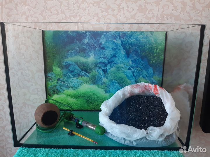 Аквариум 50 литров.51*27*35