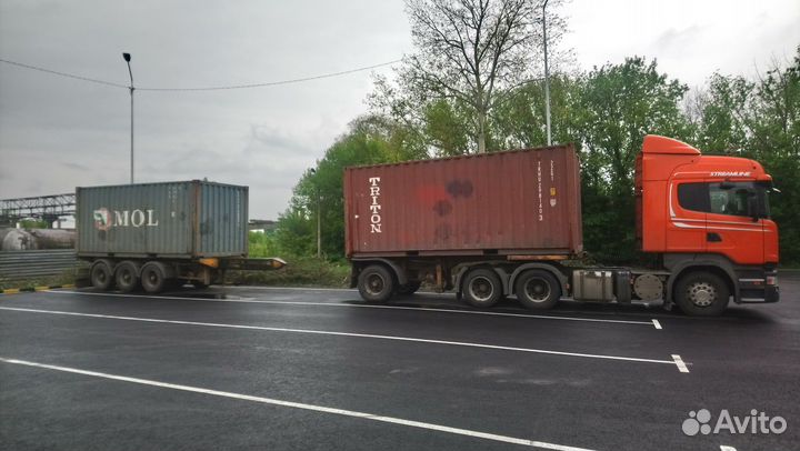 Полуприцеп контейнеровоз D-TEC MT3L, 1995