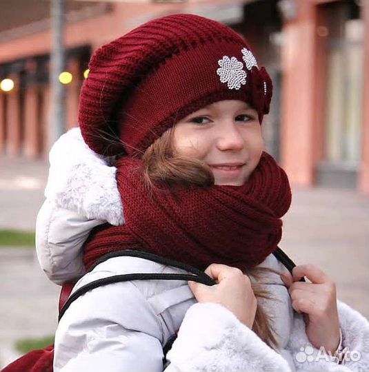 Шапка Joli bebe. Р. 8,10,12 лет