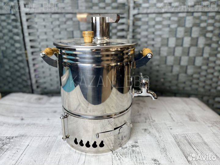 Самовар на дровах походный 5 л