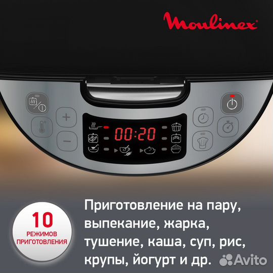 Новая мультиварка Moulinex Simply Cook MK611832