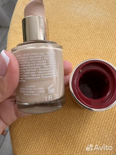 Clarins тональный крем 103